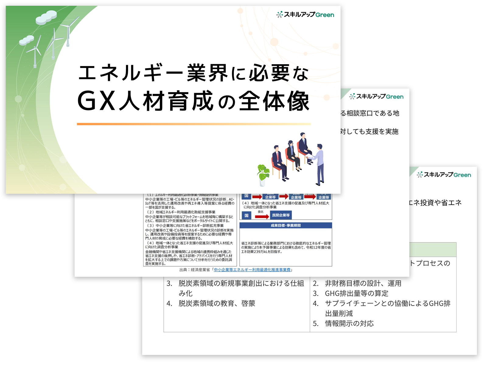 エネルギー業界に必要なGX人材育成の全体像