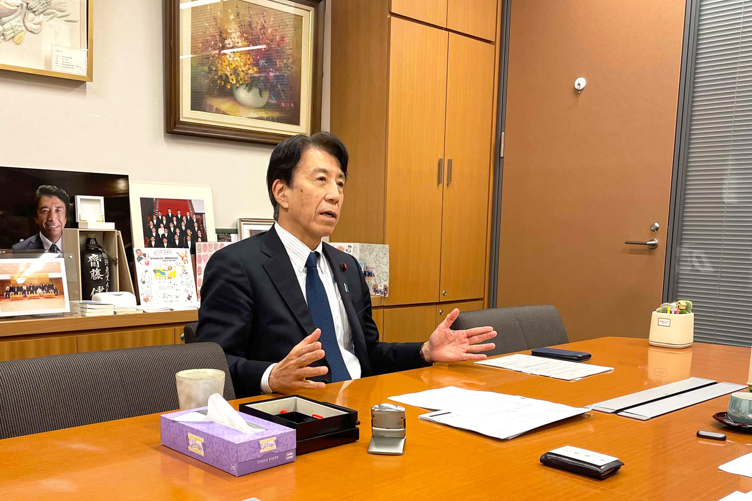 齋藤健先生（前経済産業大臣・AZEC議連会長）インタビュー「GXがもたらす日本の成長戦略」